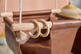 Load image into Gallery viewer, Leather Baby Swings - Brown