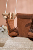 Load image into Gallery viewer, Leather Baby Swings - Brown