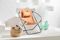 Load image into Gallery viewer, Leather Folding Chair - Orange