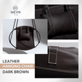 Load image into Gallery viewer, MernLiving leather hanging chair hammock swing indoor outdoor modern chair vegan leather scandinavian style hngesessel silla colgante hanging chair, hammock chair, swing chair, leather swing, hammock swing, egg chair, hanging egg chair, egg chair swing, garden egg chair, outdoor egg chair, leather hanging chair, hanging chair for bedroom, indoor hanging chair , patio egg chair, rattan hanging chair, indoor hammock chair