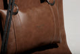 Load image into Gallery viewer, MernLiving leather hanging chair hammock swing indoor outdoor modern chair vegan leather scandinavian style hngesessel silla colgante hanging chair, hammock chair, swing chair, leather swing, hammock swing, egg chair, hanging egg chair, egg chair swing, garden egg chair, outdoor egg chair, leather hanging chair, hanging chair for bedroom, indoor hanging chair , patio egg chair, rattan hanging chair, indoor hammock chair