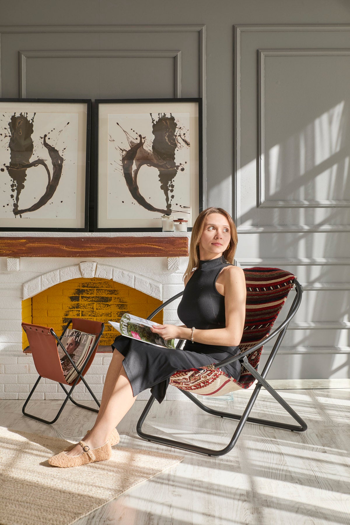 Folding Rug Chair