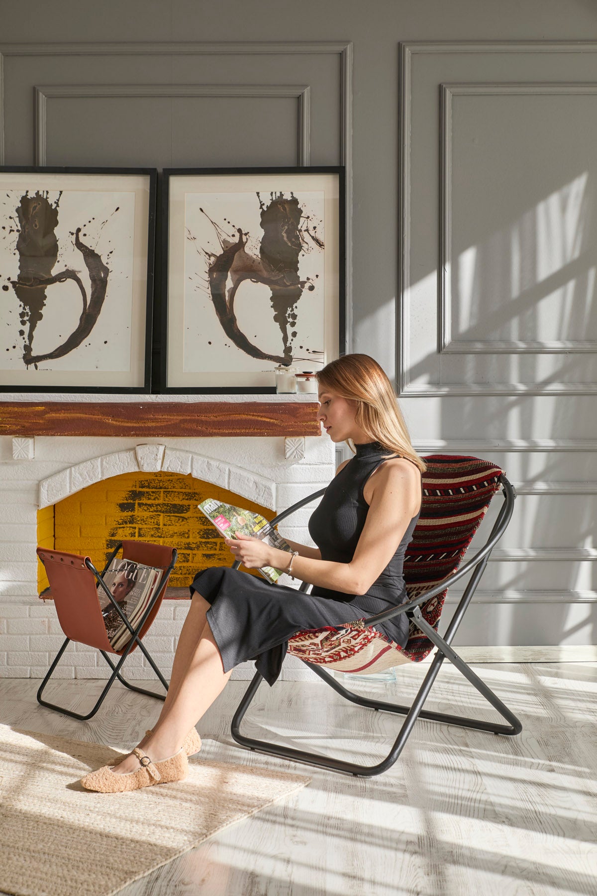 Folding Rug Chair
